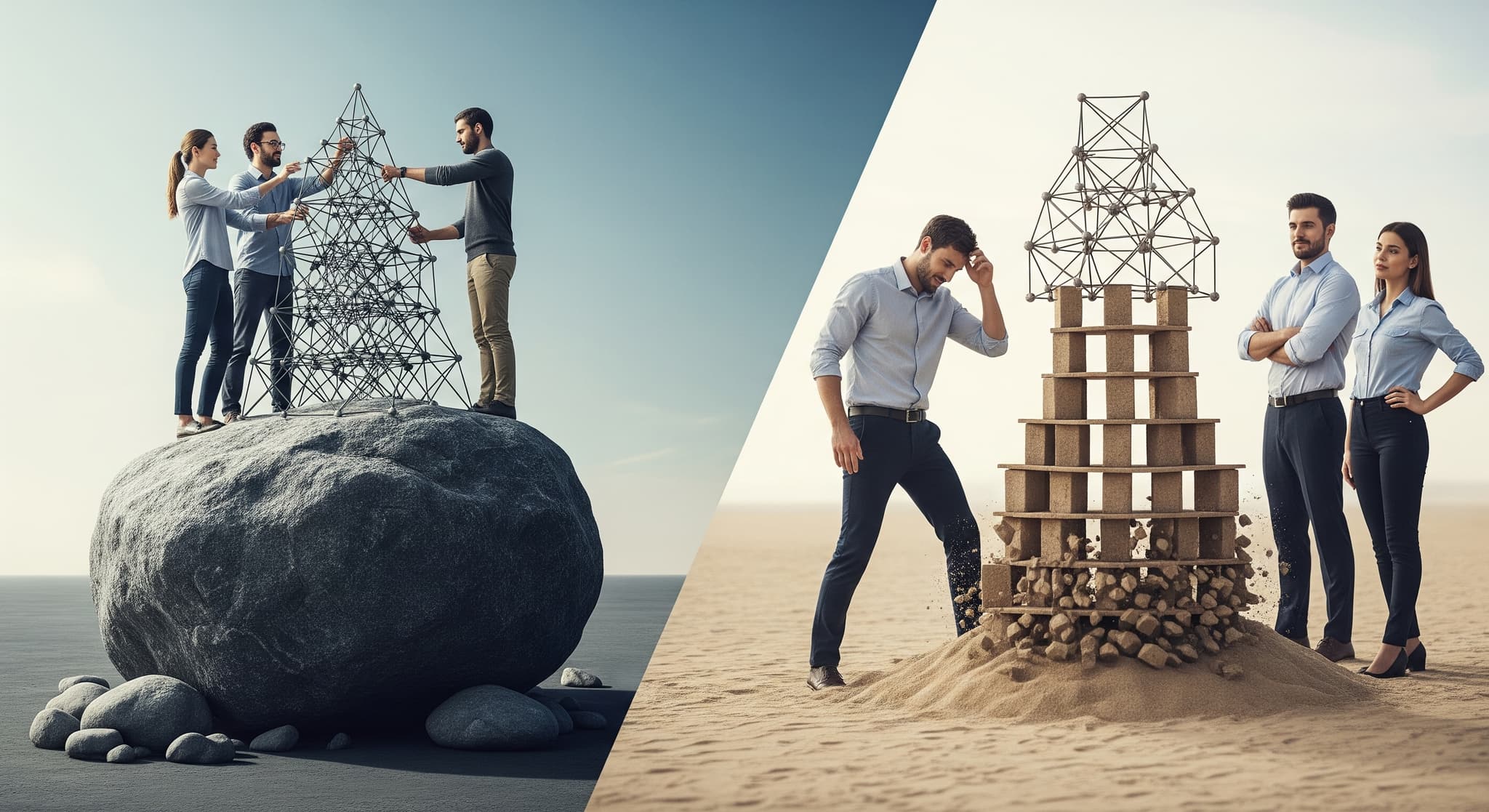 El Cimiento invisible, acuerdos y validación real entre fundadores